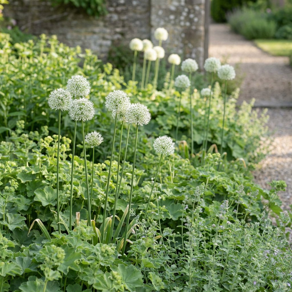 Witte allium