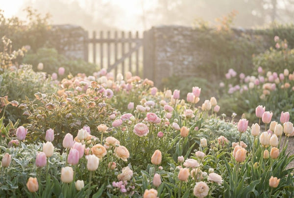 Romantische tuin — Zachte Romance