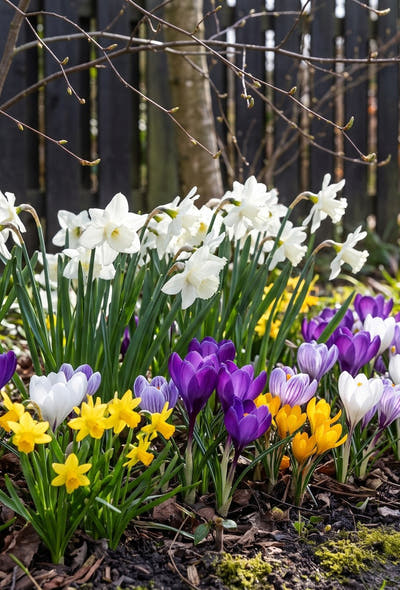 Natuurlijke tuin — Bosrand