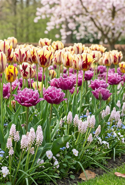 Romantische tuin — Bonte Wolk