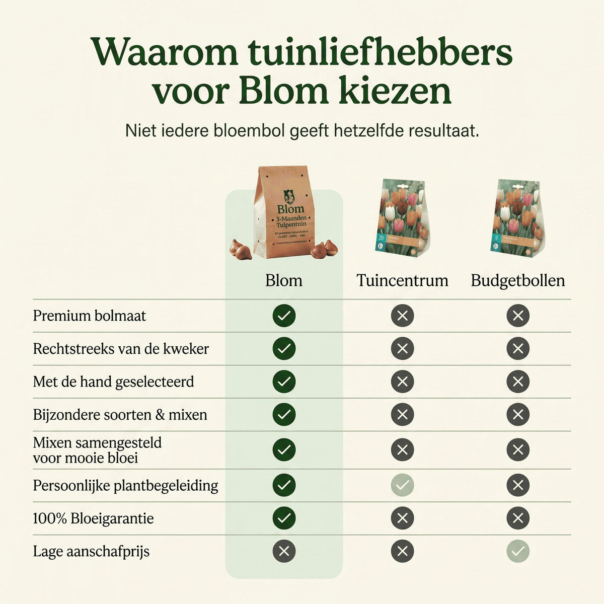 Tulpenmix 3 maanden bloei