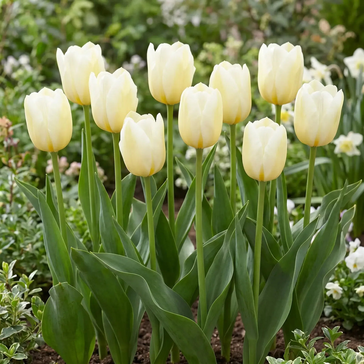 Tulipa Francoise group border