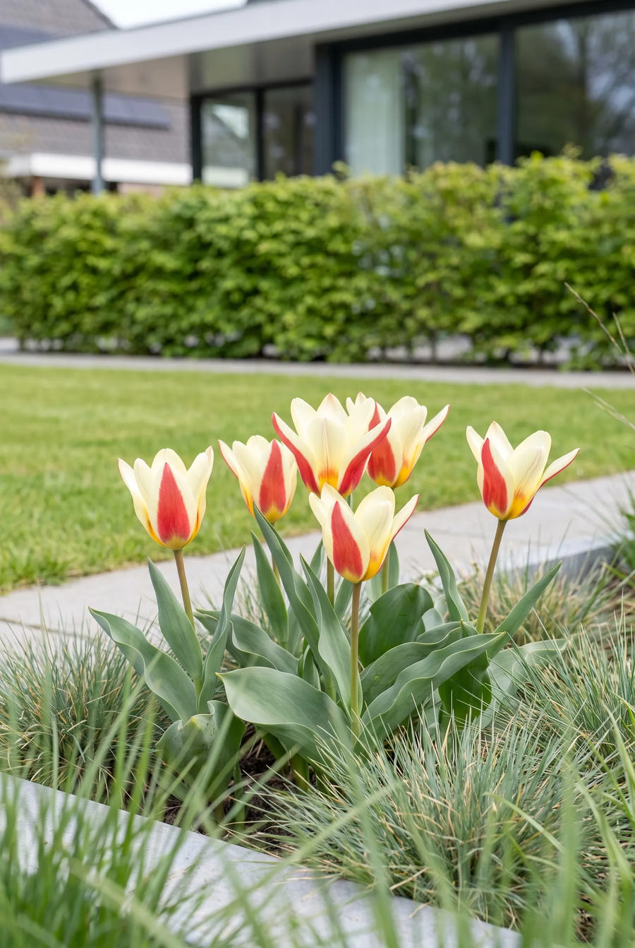 Tulipa The First — in de tuin