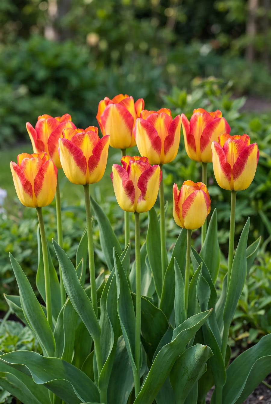 Tulipa Cape Town — groep in de tuinborder