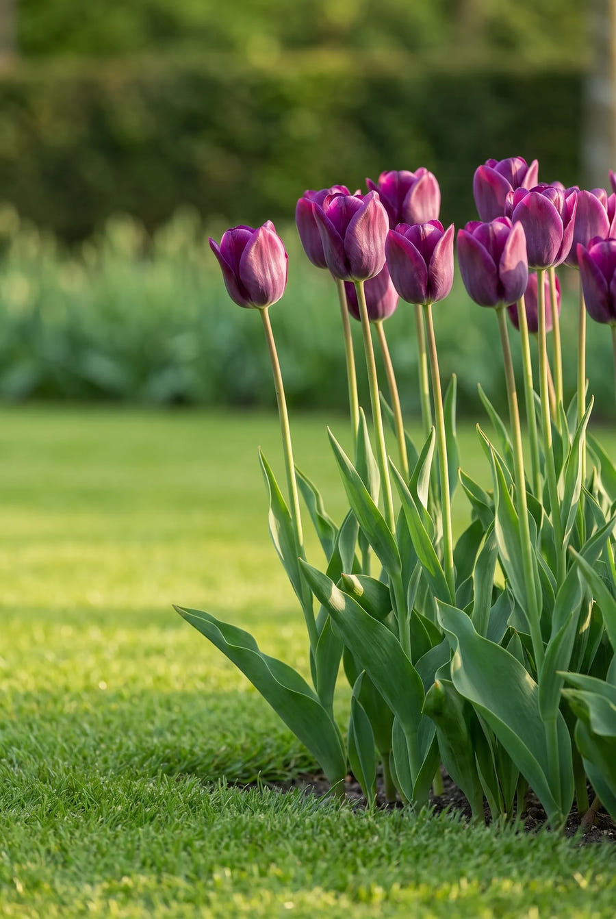 Tulipa Kansas Proud — in de border