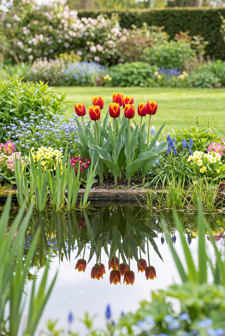 Tulipa Fabio in de tuin
