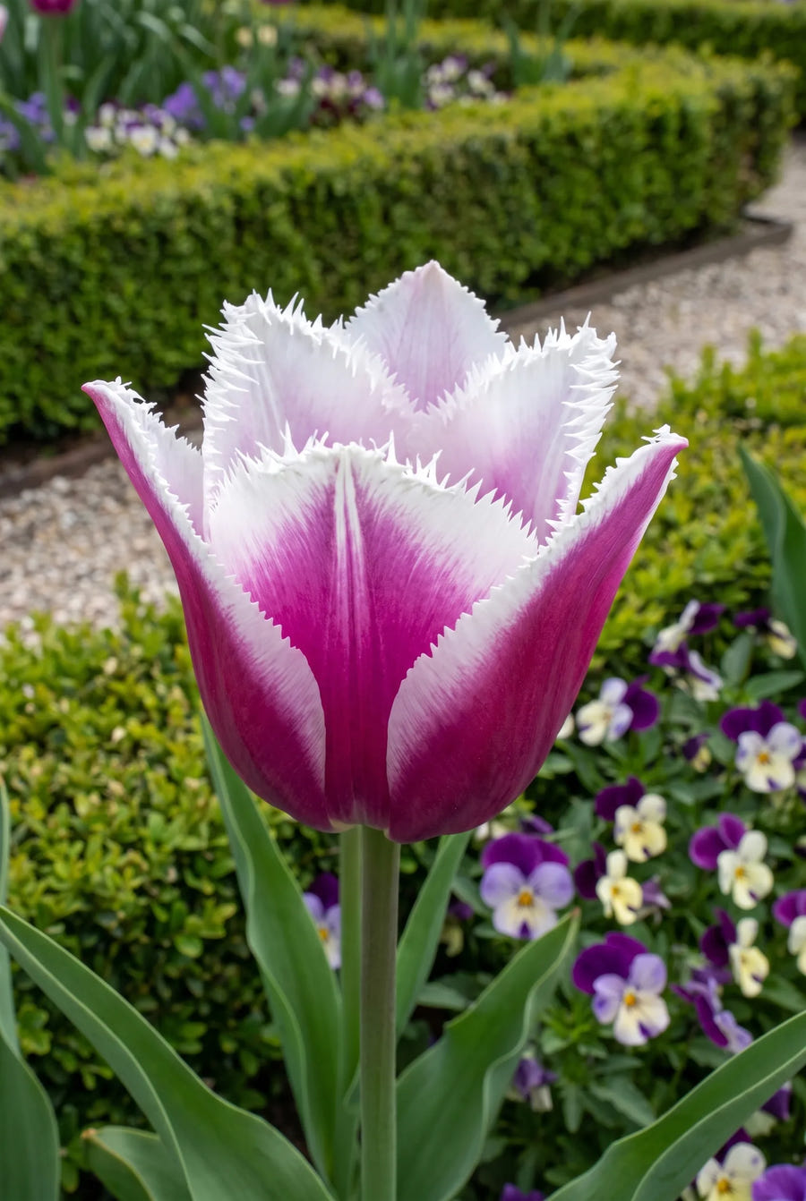 Tulipa Siesta — close-up van de bloem