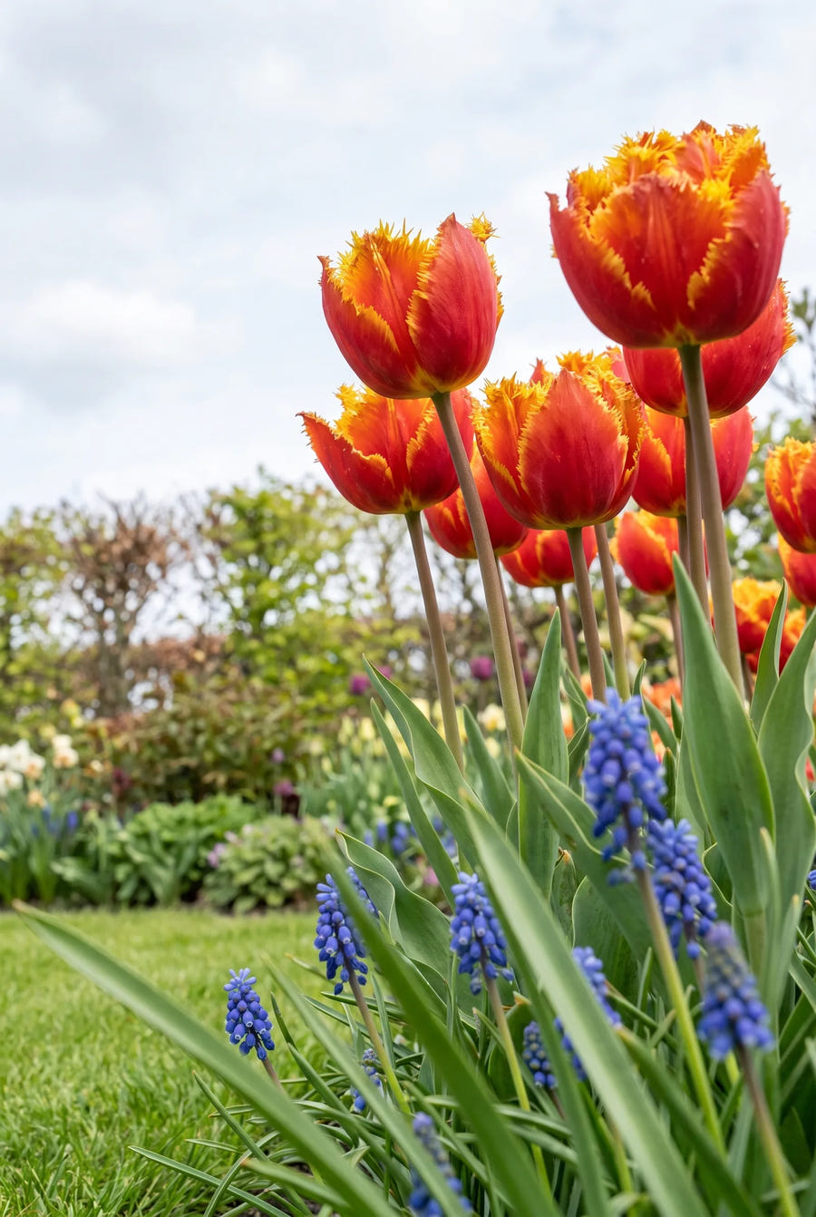Tulipa Gold Dust — in de tuin