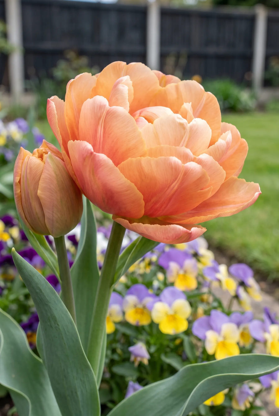 Tulipa Copper Image — close-up van de bloem