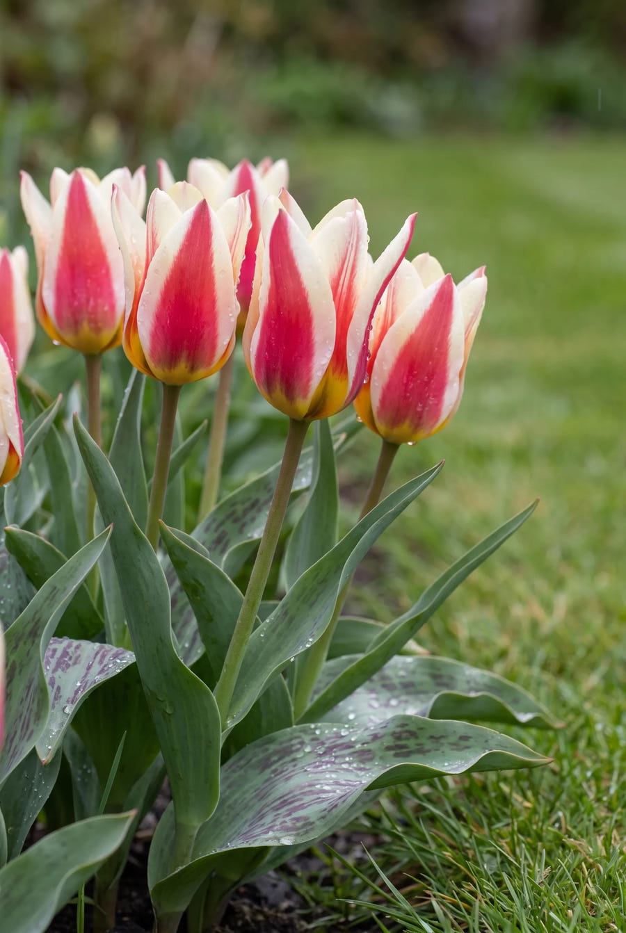 Tulipa Mary Ann — in de border