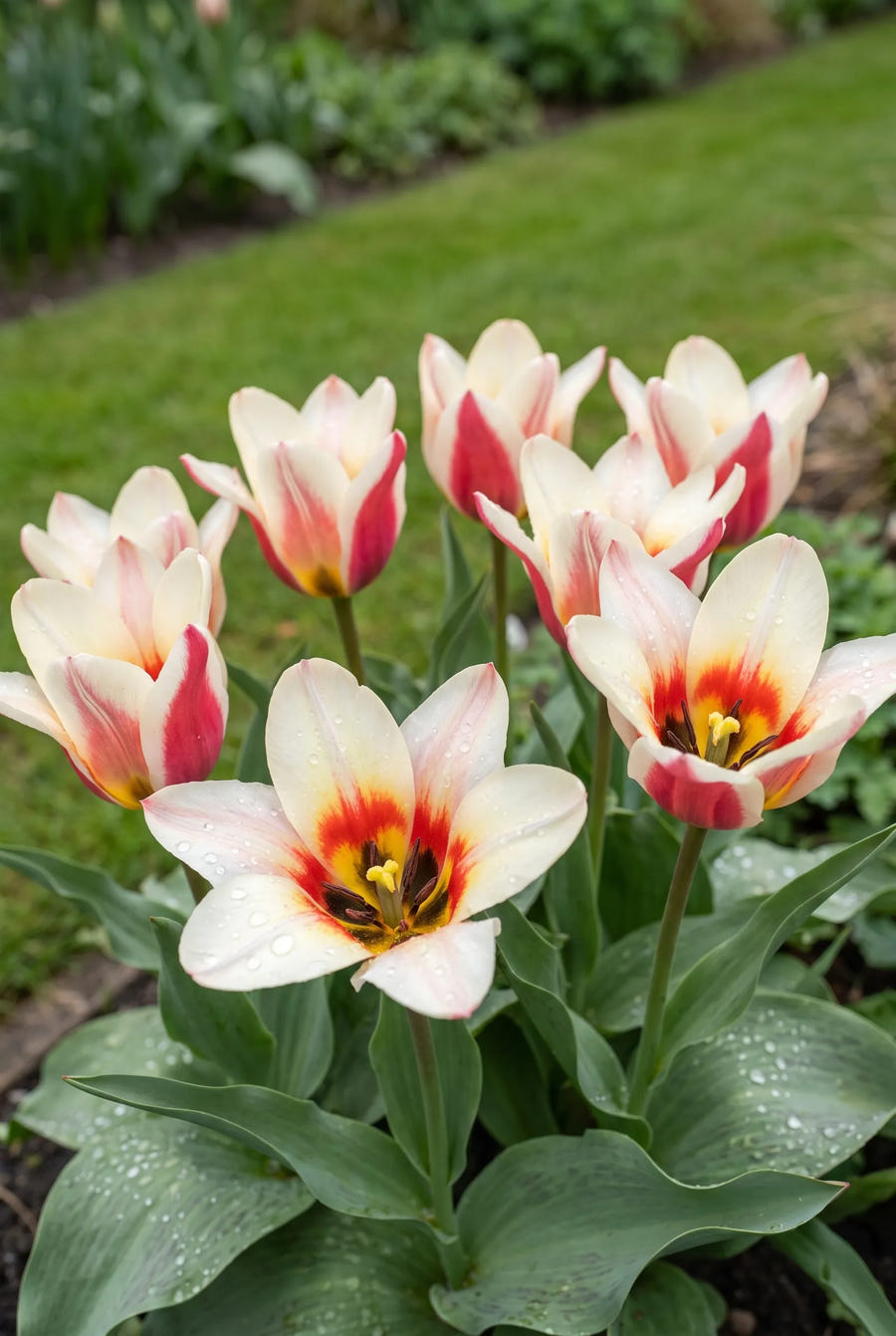 Tulipa Mary Ann — in de tuin
