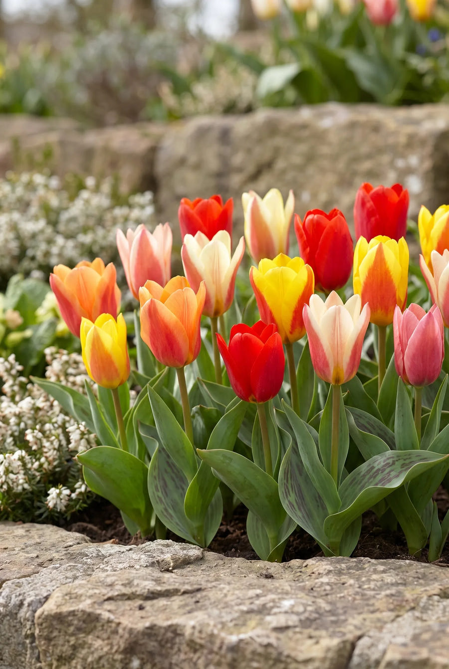 Tulipa Fun Colours — in de tuin