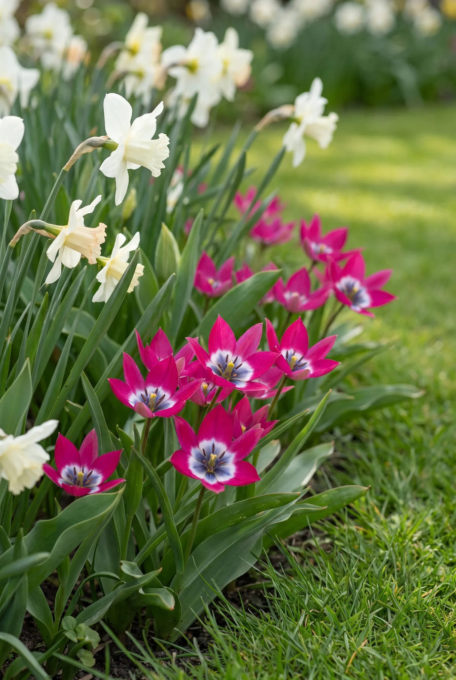 Tulipa Little Beauty — in de border