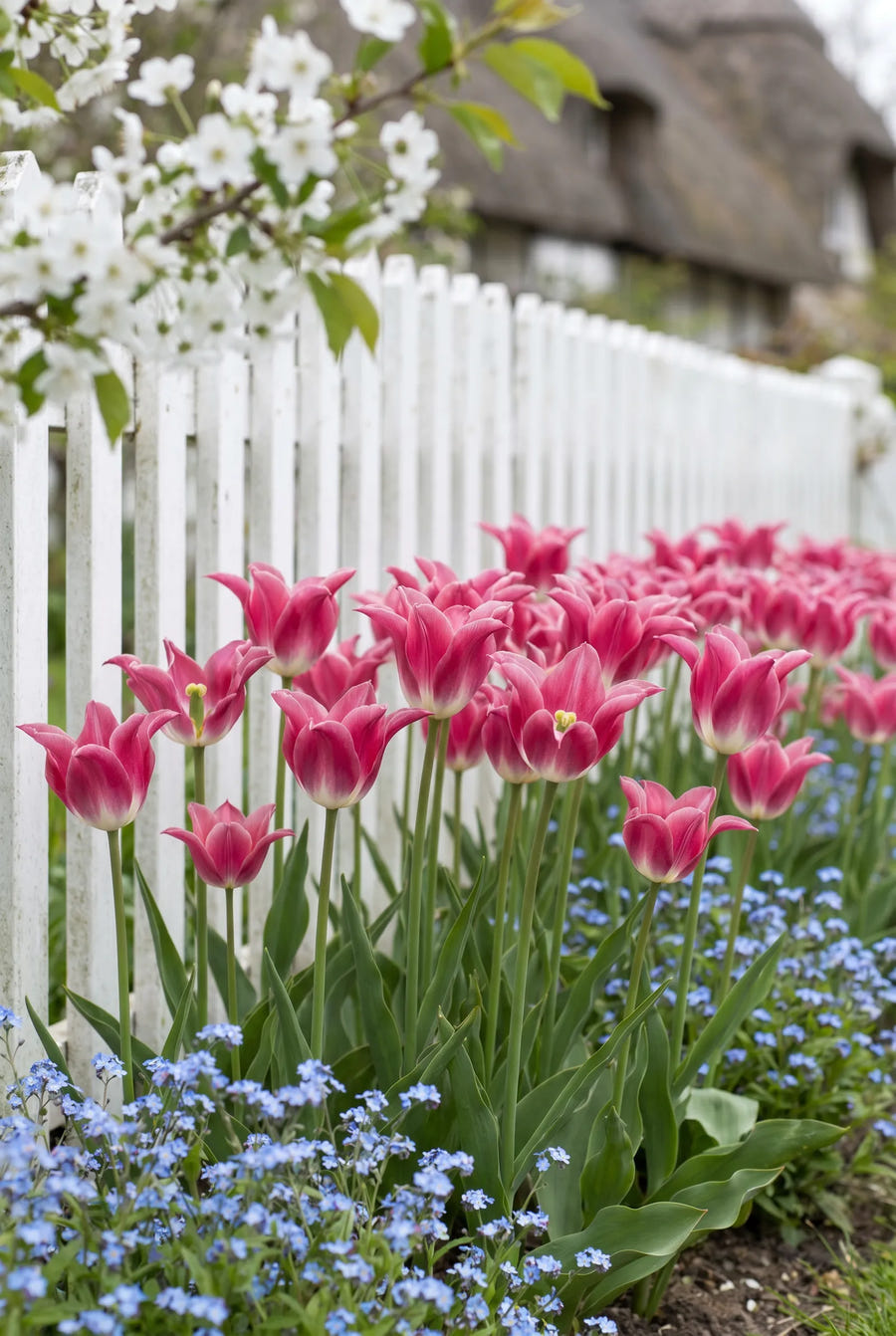 Tulipa Crown of Dynasty — in de border