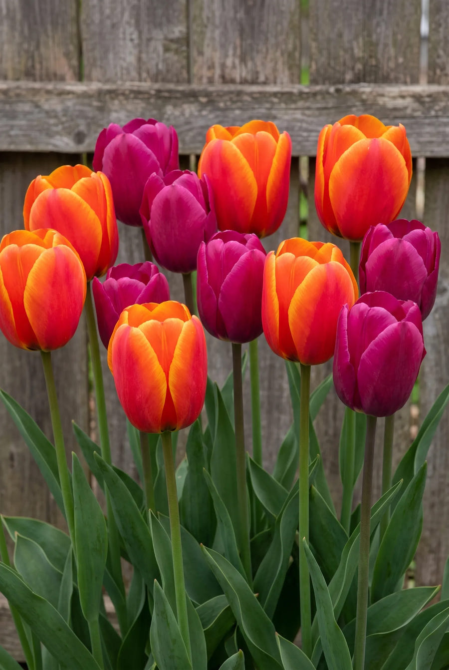 Tulipa Powerful — in de border