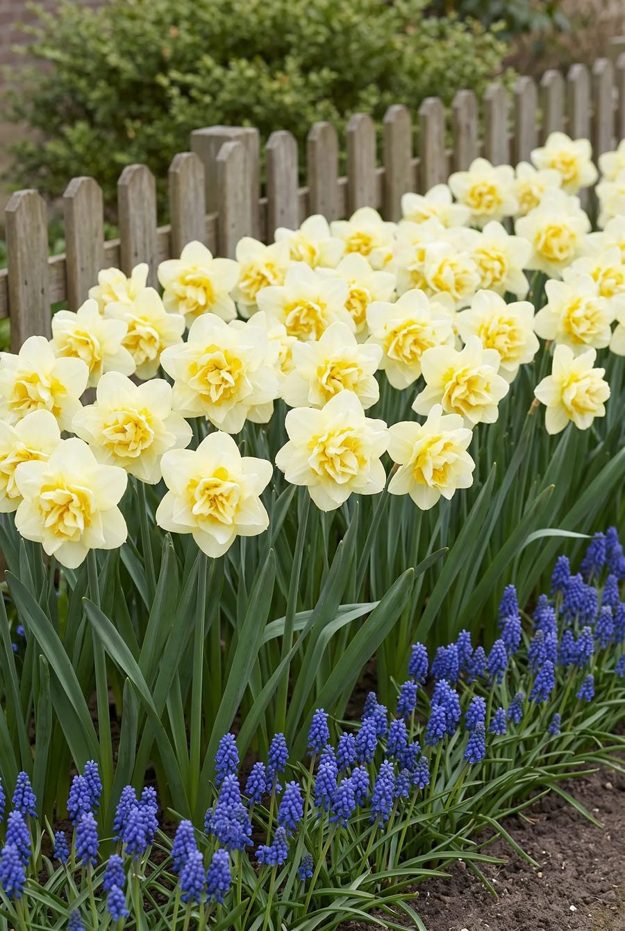 Narcissus Romantic Paradise — groep in de tuinborder