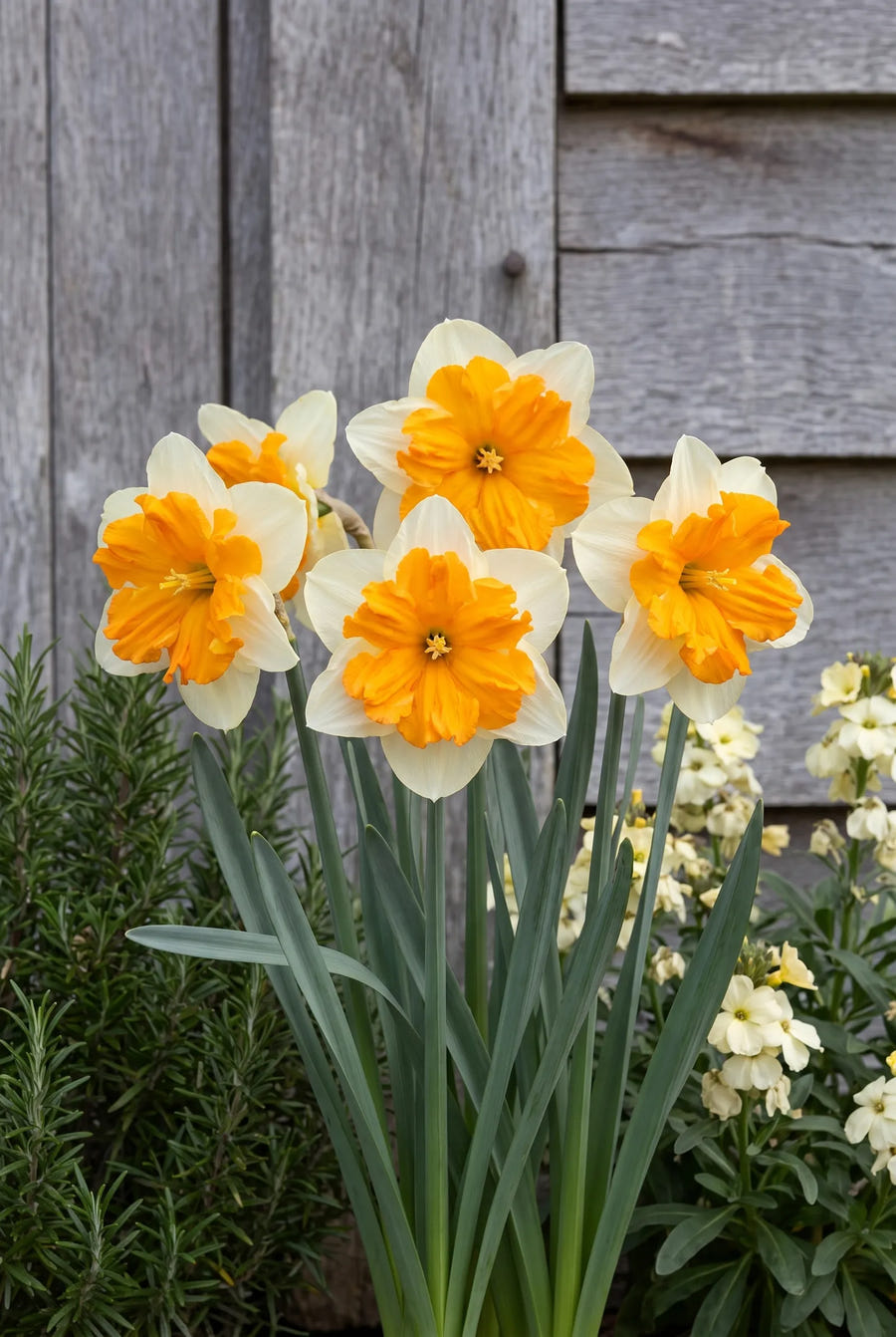 Narcissus Orangery — in de border