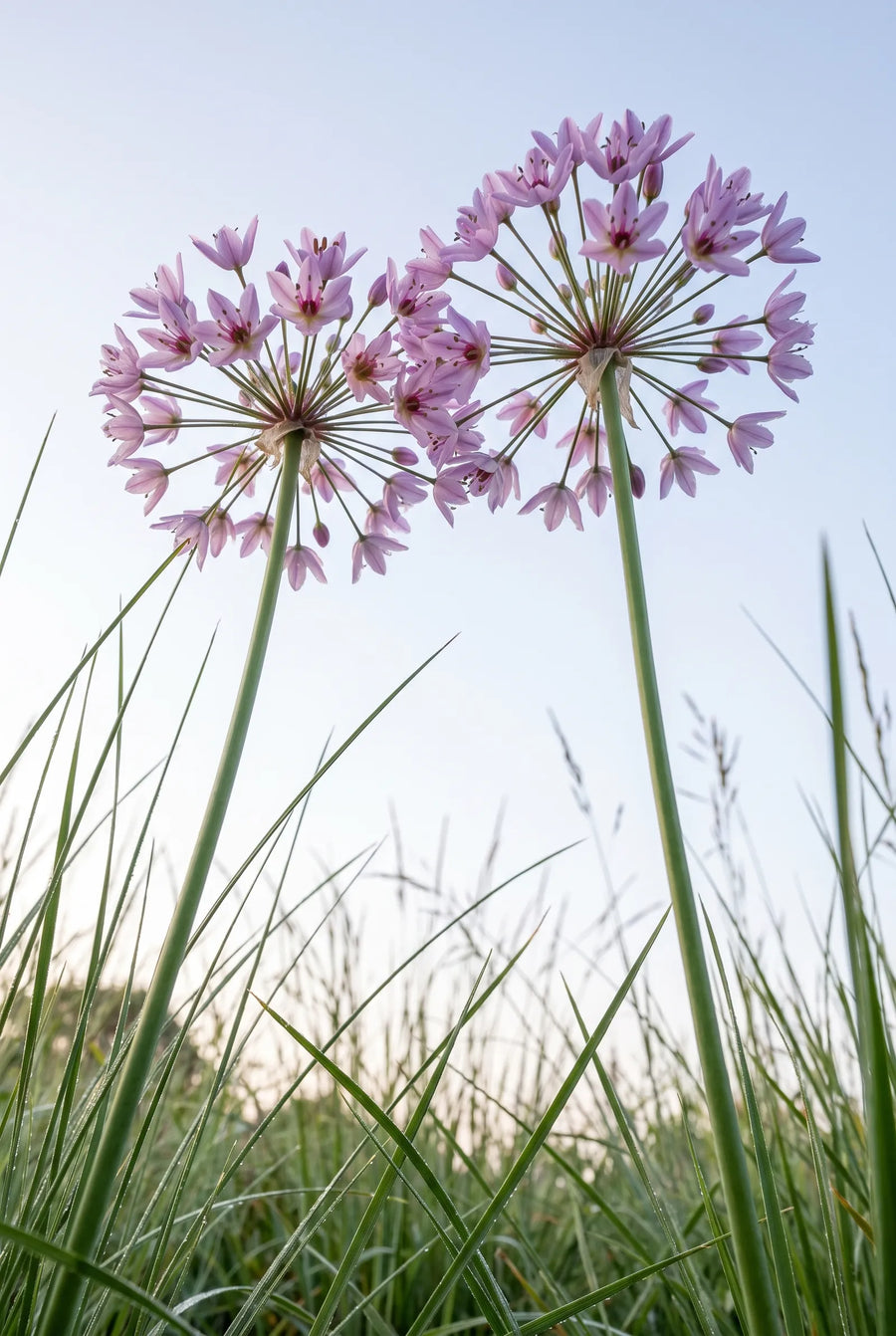 Allium Eros — in de tuin