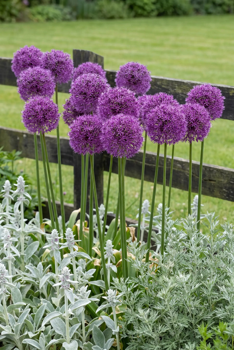Allium Globemaster — in de border