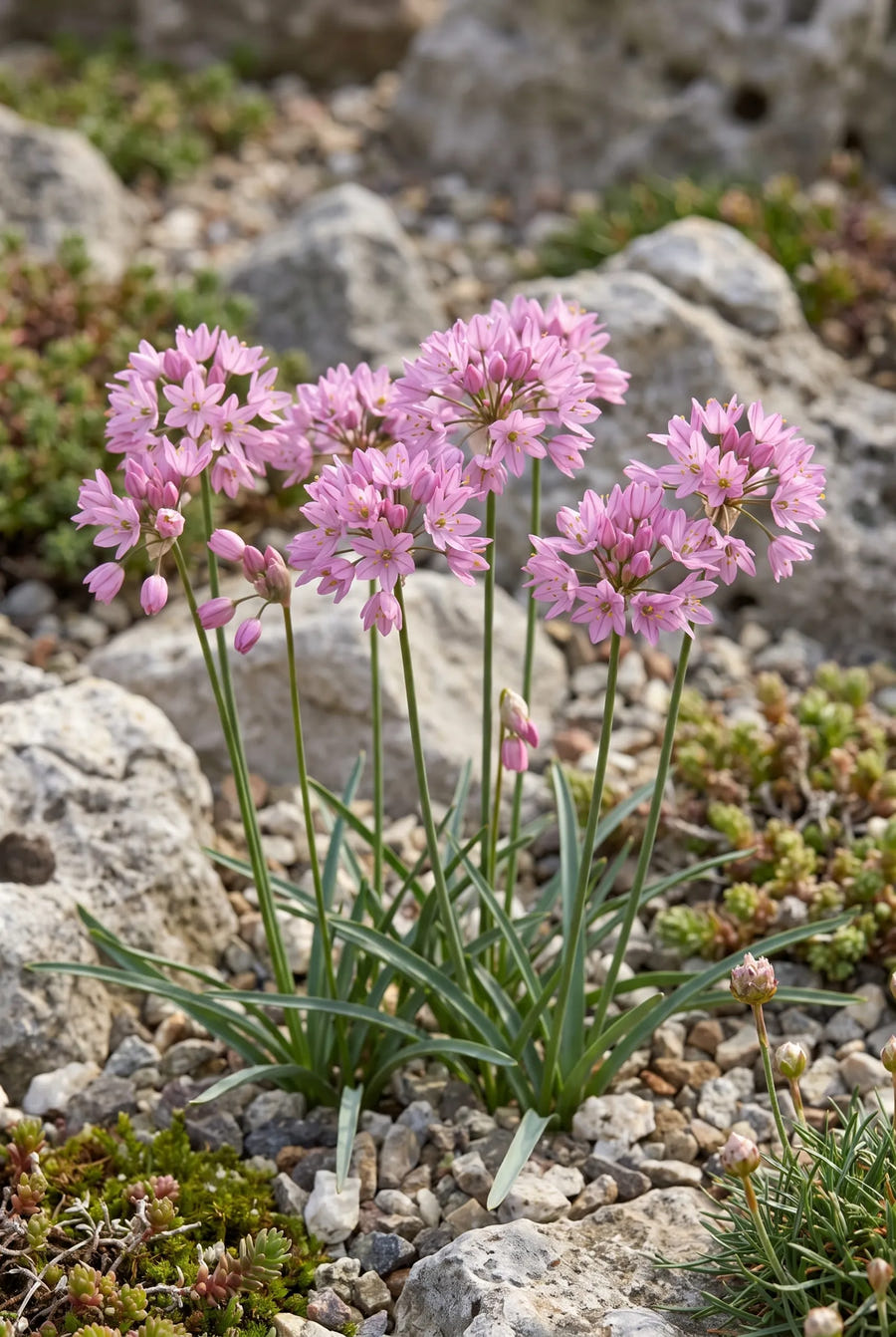 Allium Oreophilum — in de border