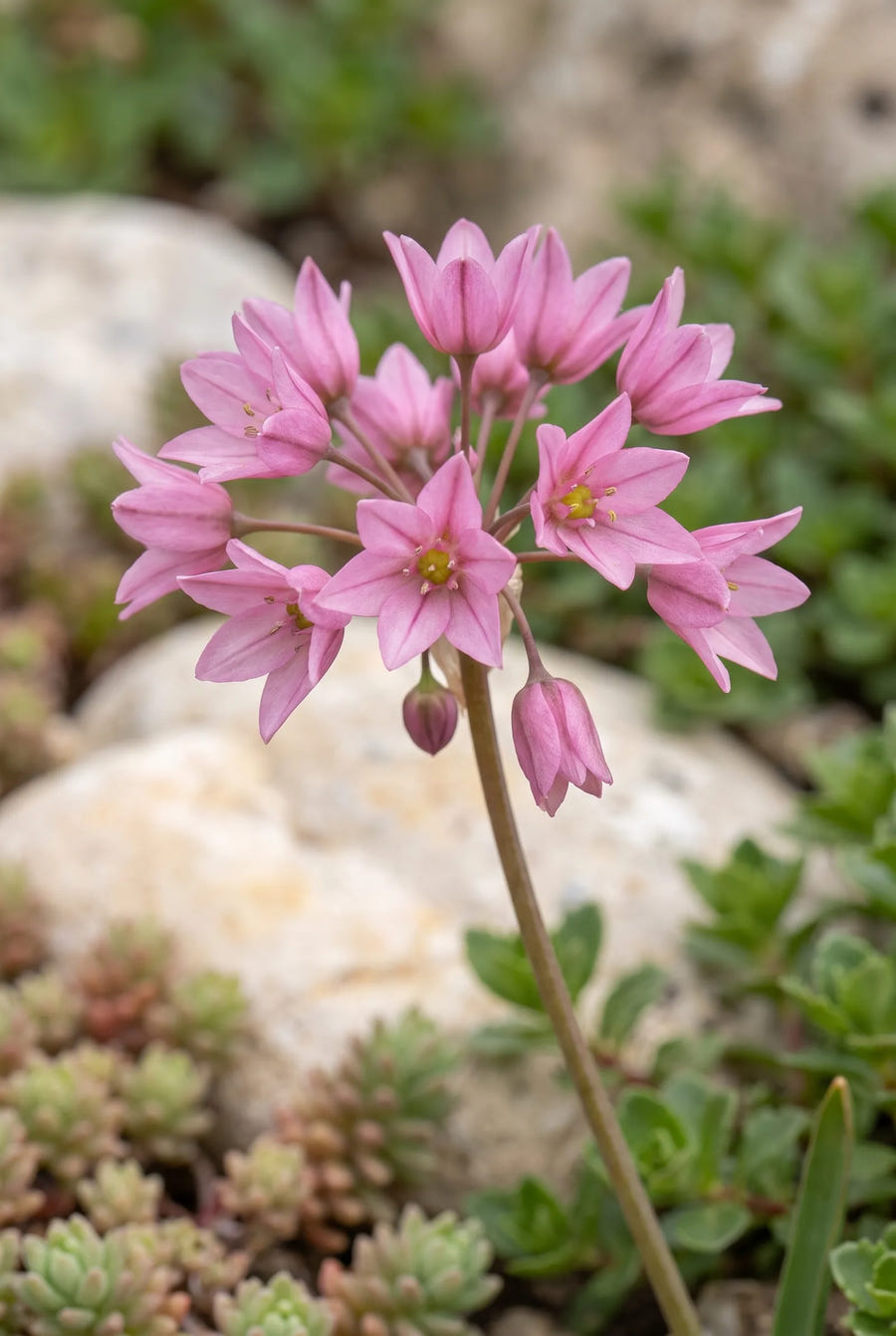 Allium Oreophilum — close-up van de bloem