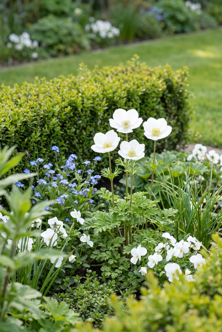 Anemone Bride — in de border