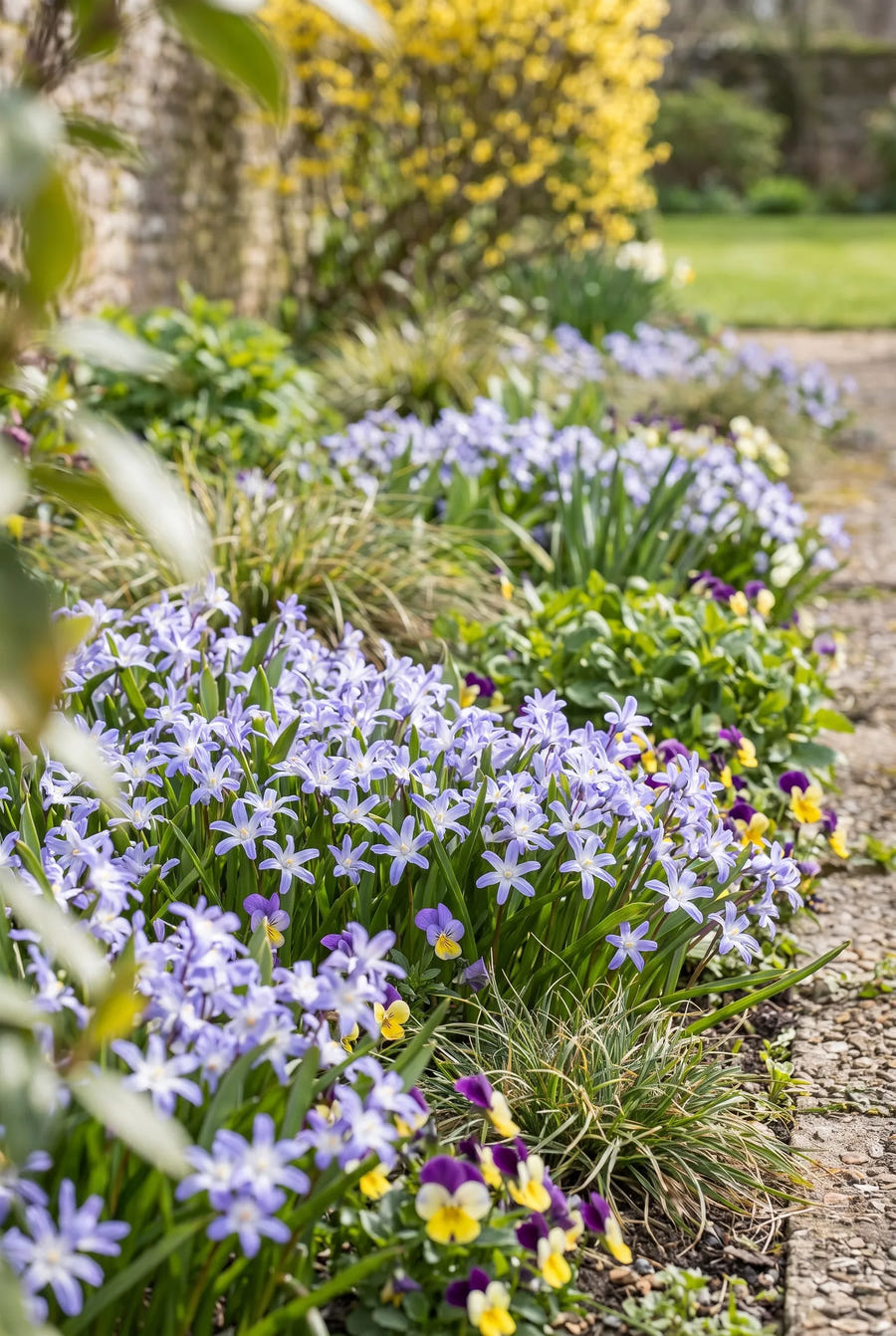 Chionodoxa Luciliae — in de border