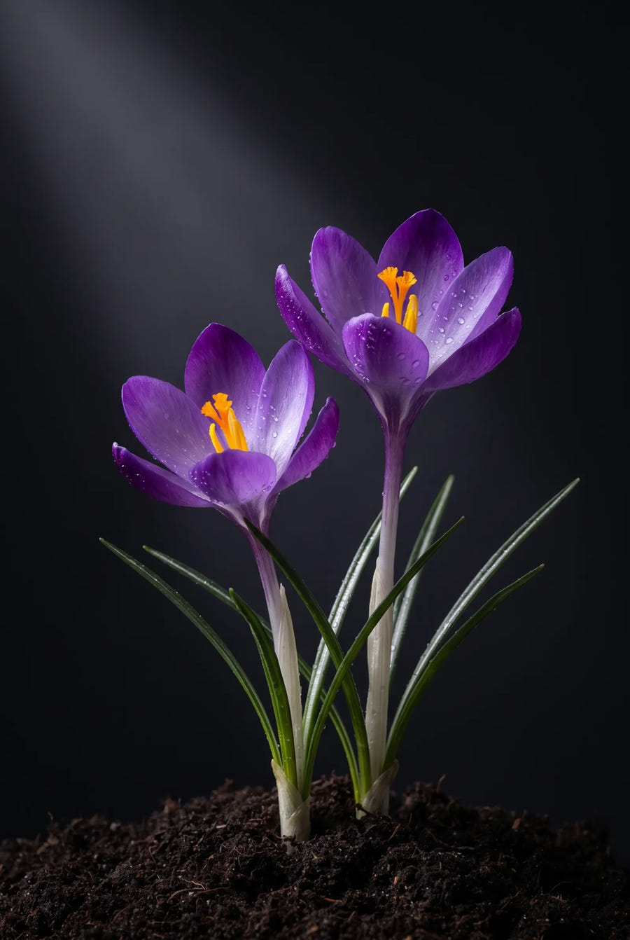 Crocus Whitewell Purple — sfeerbeeld