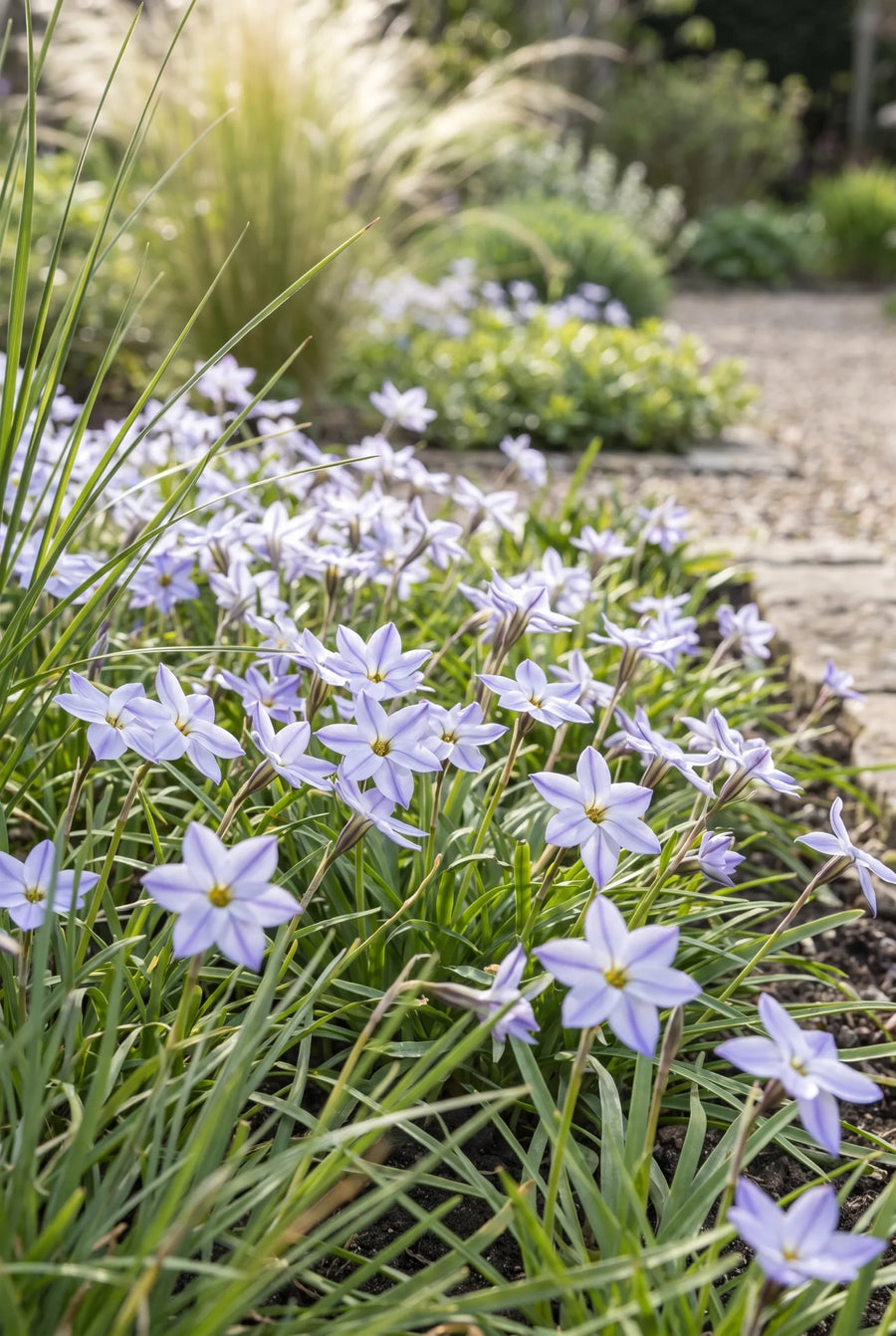 Ipheion Wisley Blue — in de tuin