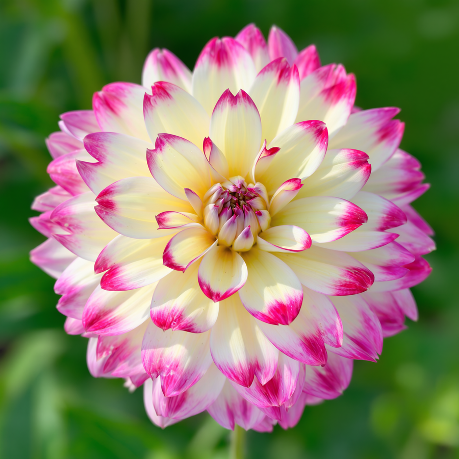 Dahlia Ariko Aphrodite flowers in the garden