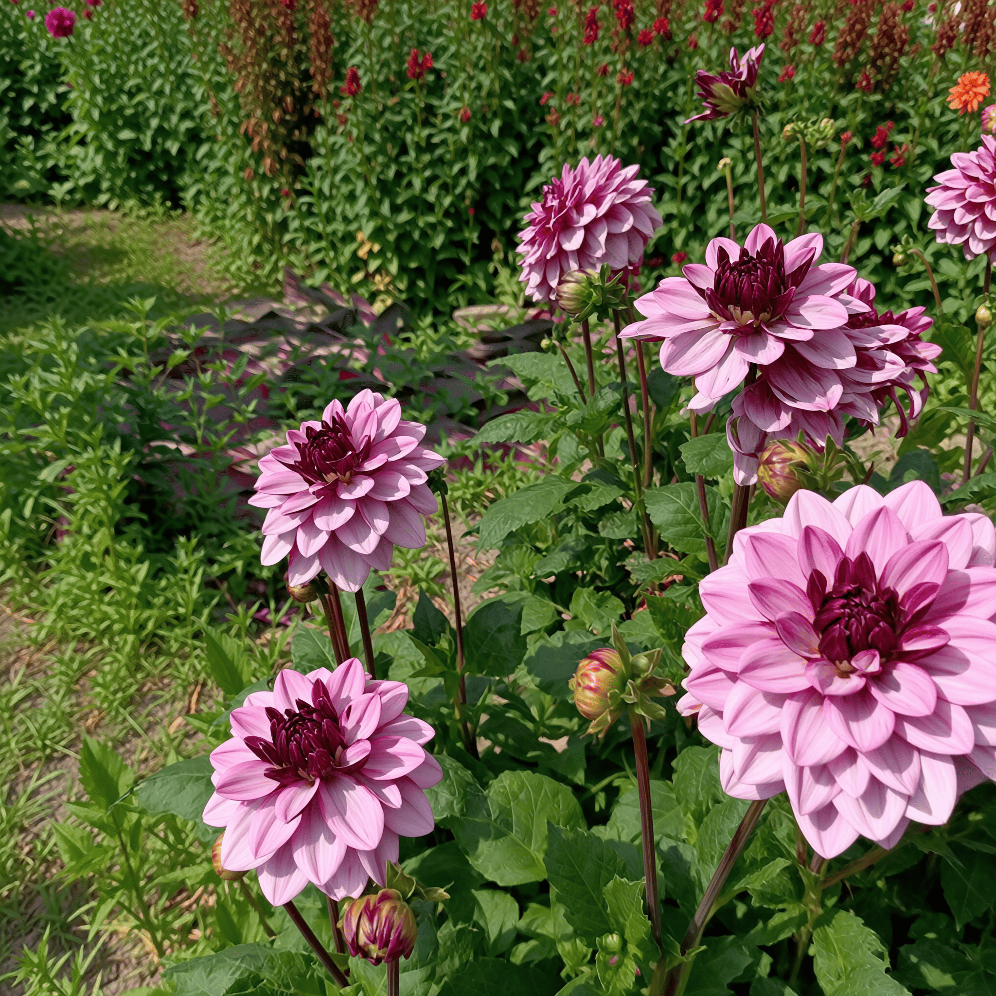 Dahlia Creme de Cassis