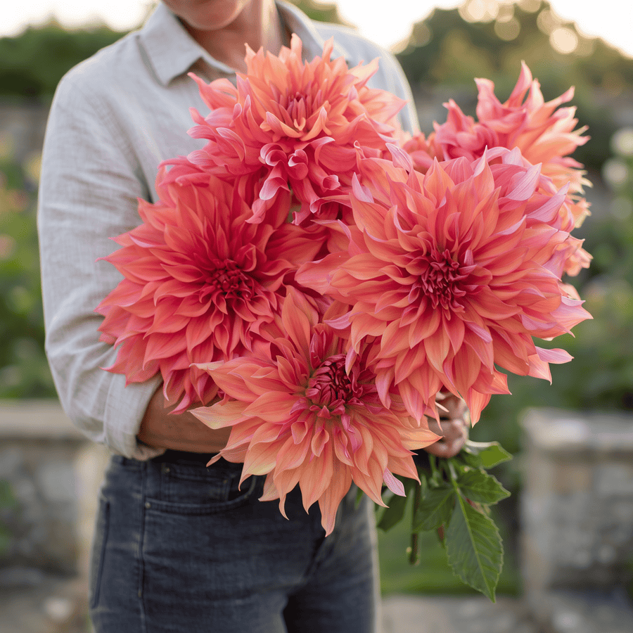 Dahlia Belle of Barmera close-up