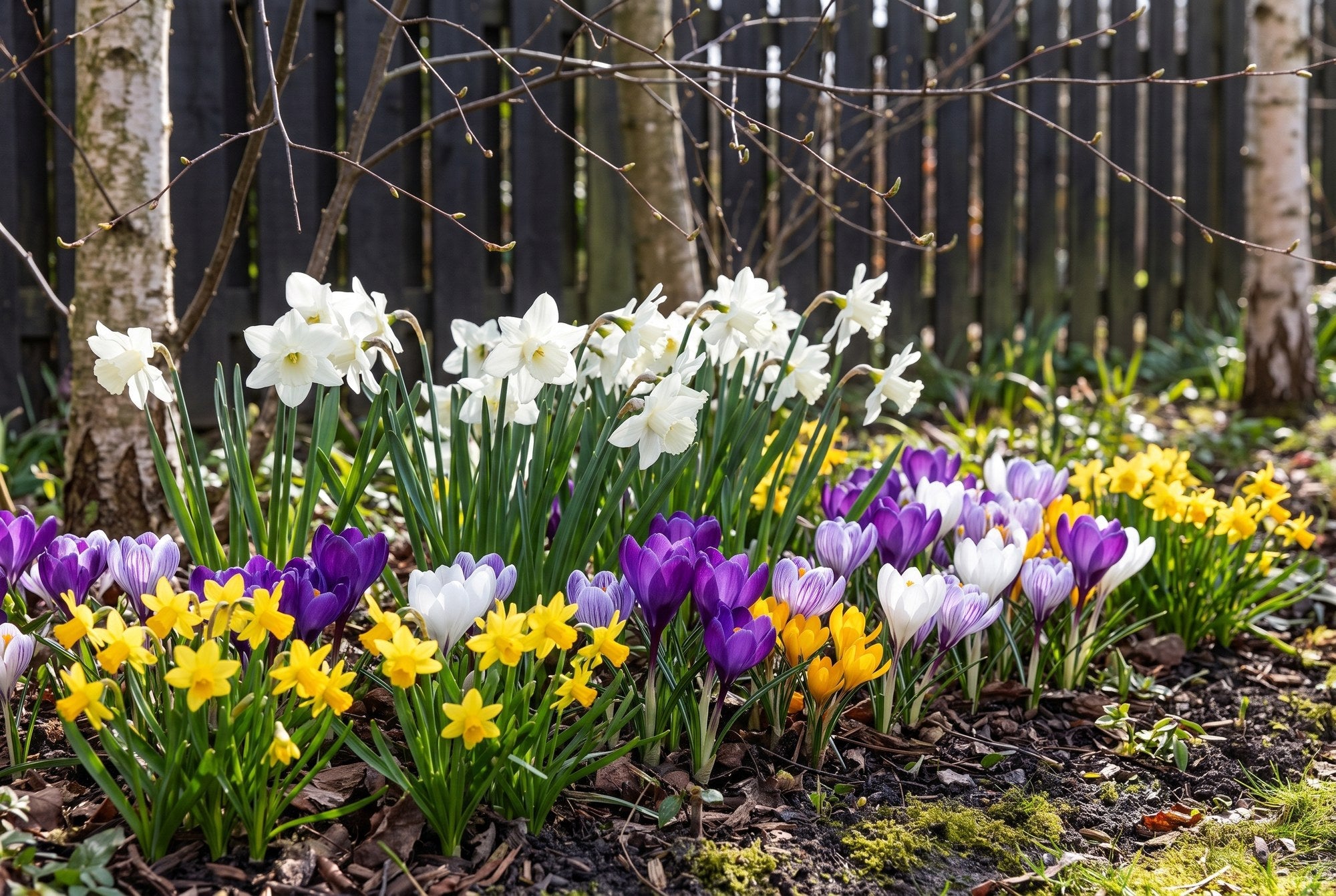 Natuurlijke tuin — Bosrand