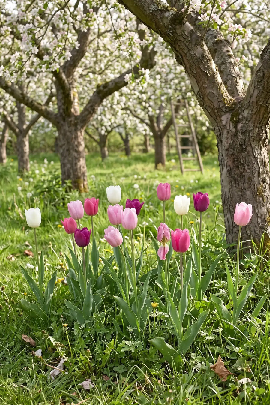 Tulipa Flower Power — in de border, extra beeld
