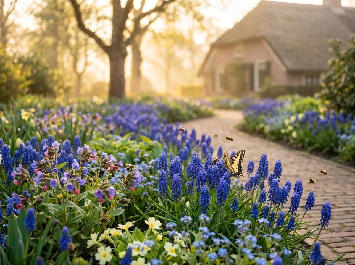 Bijen en vlinders
